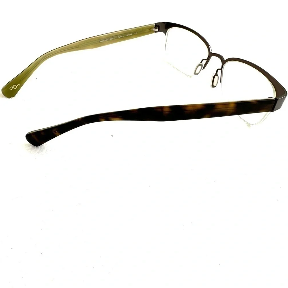 Unisex Paul Smith Eyeglasses Brown Green one size